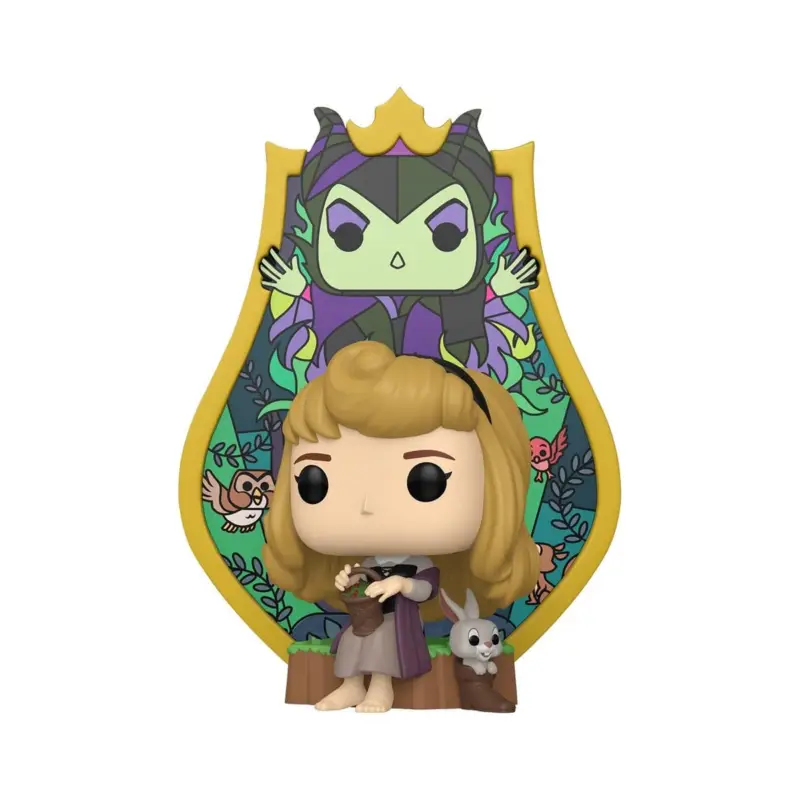 Disney POP! Deluxe Vinyl Figure Aurora(Glass) 9 cm Pop figur Uitverkoop