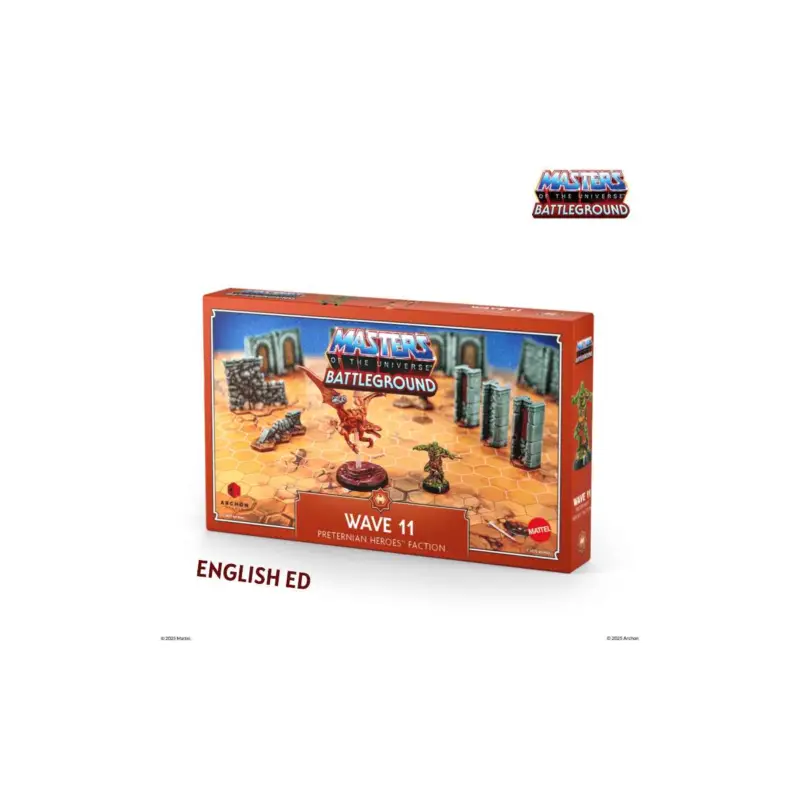 Beperkt Aanbod Motu Wave 11 Preternian Heroes Moss Man / Turbodactyl English Bordspel