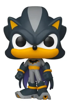 DC's Justice League and Sonic the Hedgehog POP! Movies Vinyl figures Shadow/Batman 9 cm Merkproduct