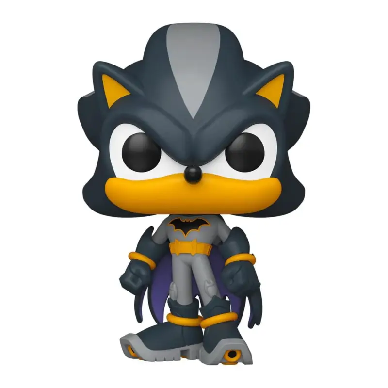DC's Justice League and Sonic the Hedgehog POP! Movies Vinyl figures Shadow/Batman 9 cm Merkproduct