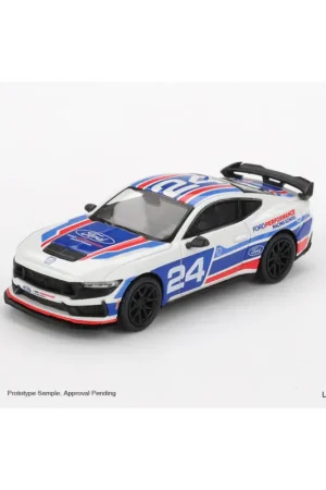 Laatste Kans Mini gt ford mustang dark horse 24 ford performance racing school 2025 1/64 Miniatuur