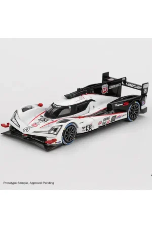 Gecertificeerd Mini gt acura arx-06 gtp 93 acura meyer shank racing daytona 24 hrs 2025 1/64 Miniatuur