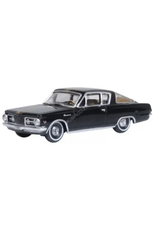 Veilige Betaling Plymouth barracuda 1965 black/gold Miniatuur