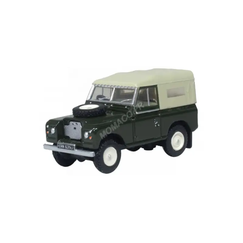 Land rover serie iia swb canvas bronze/green Miniatuur Dagaanbieding