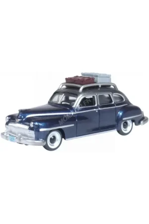 De soto suburban 1946 butterfly blue/crystal gray Miniatuur Direct Verzonden