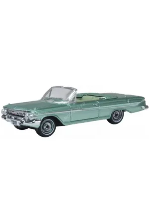 Chevrolet impala convertible 1961 arbor green Miniatuur Hete Deal