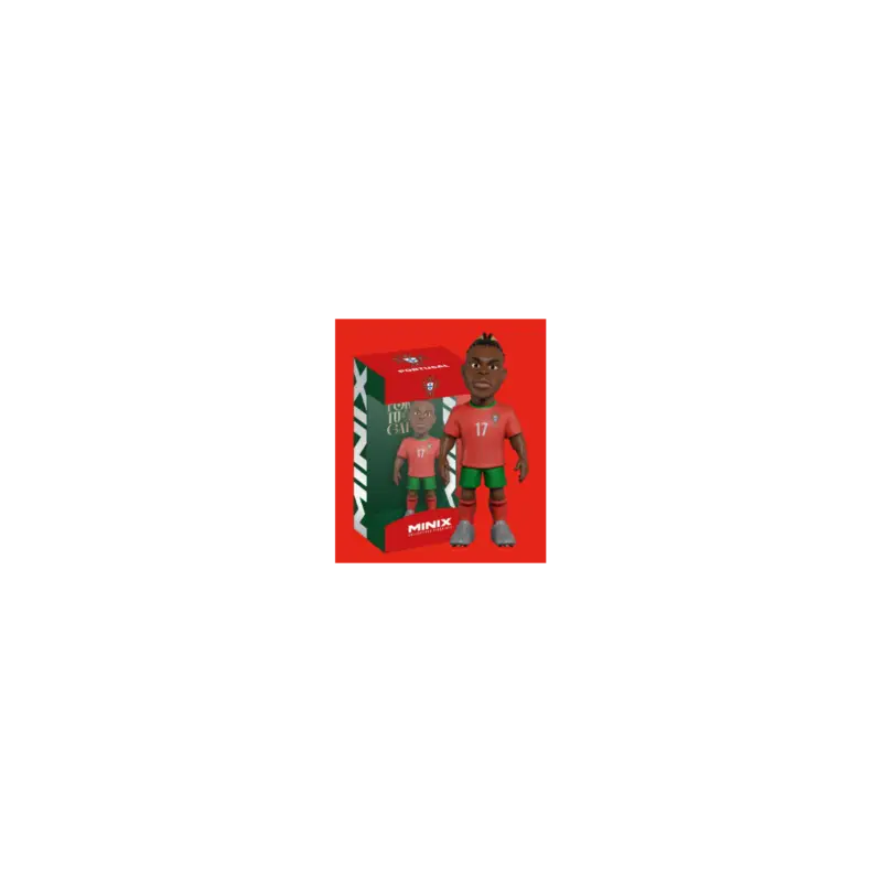 Fabrieksprijs PORTUGAL - Leao - Minix World Cup Figure 12cm Figuurtje