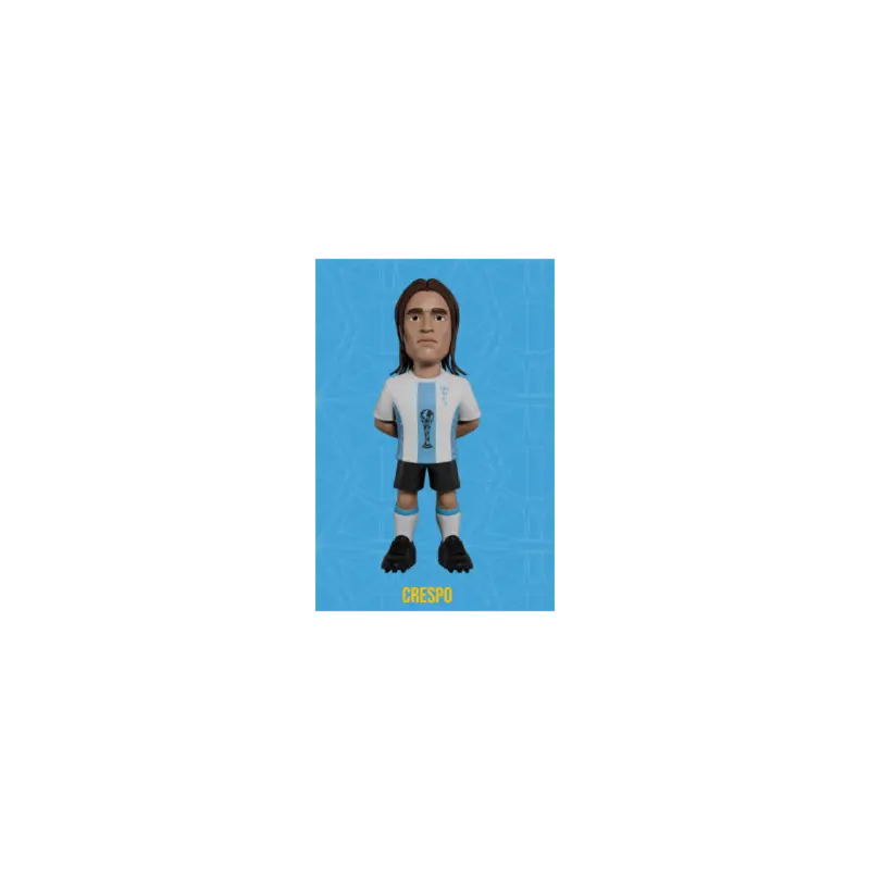ARGENTINA - Crespo - Minix Legends World Cup Figure 12cm Figuurtje Aanbieding