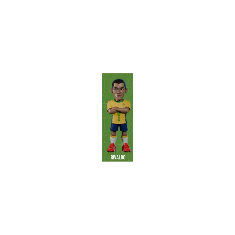 BRAZIL - Rivaldo - Minix Legends World Cup Figure 12cm Figuurtje Betaalbaar