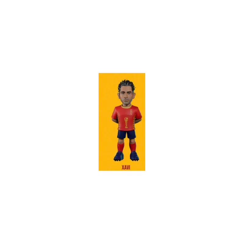 Laatste Kans SPAIN - Xavi - Minix World Cup Legends Figure 12cm Figuurtje