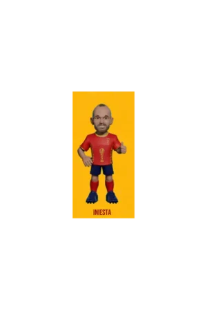 Hoge Kwaliteit SPAIN - Iniesta - Minix Legends World Cup Figure 12cm Figuurtje