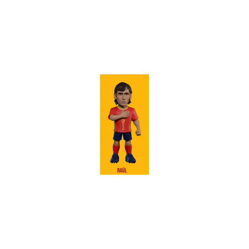 SPAIN - Raul - Minix Legends World Cup Figure 12cm Figuurtje Lage Kosten