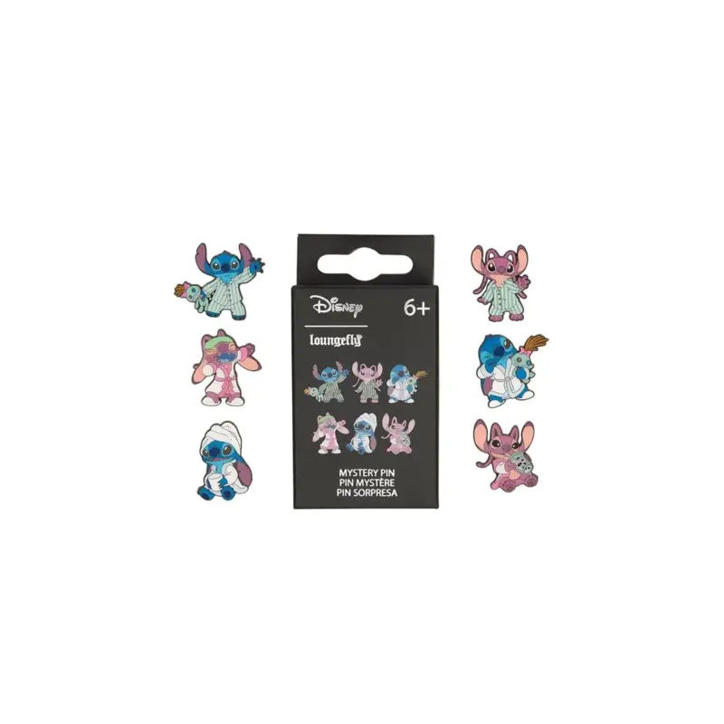 Disney Mystery Box Pins Stitch And Angel Asst 12pcs Gereduceerde Prijs