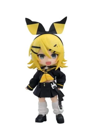 Character Vocal Series 02 Figure Nendoroid Doll Kagamine Rin Bring it on Ver. 14cm Figuurtje Op = Op