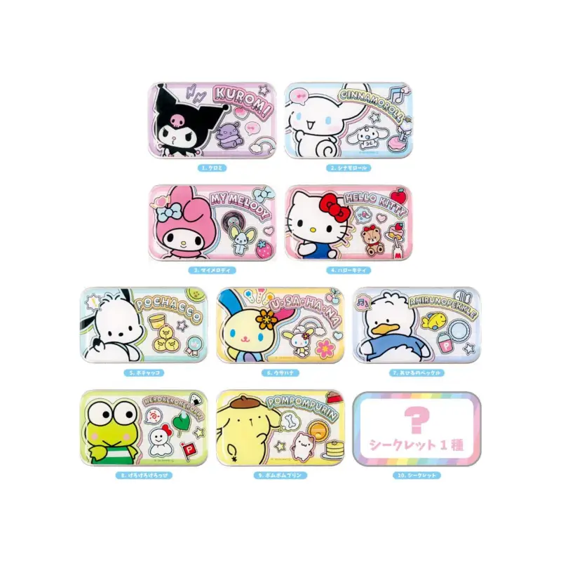 Superprijs SANRIO CHARACTERS - Secret Mini Slide Can Case (14x7 Cm) - BLIND BOX