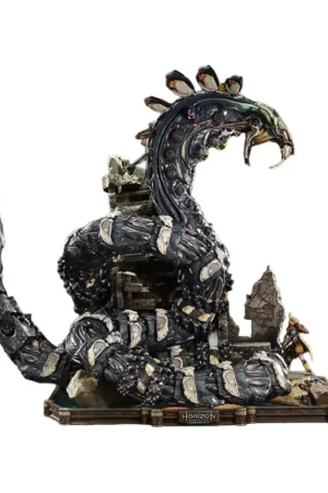 Populair Horizon Forbidden West statuette Ultimate Diorama Masterline Series Aloy vs. The Slitherfang 82 cm