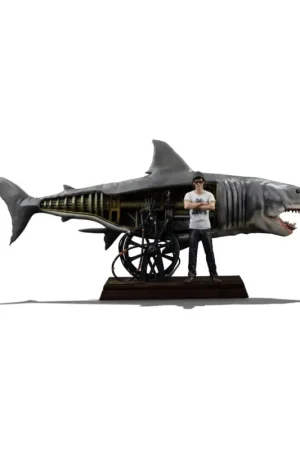 Jaws statuette 1/10 Deluxe Art Scale Steven Spielberg Jaws 50th anniversary 27 cm Beeldjes Express Levering