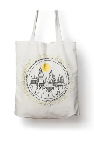 Snelle Levering HARRY POTTER - Castle - Tote Bag - 36x42cm