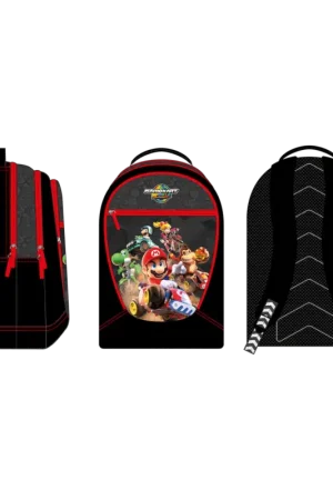 Merkproduct MARIO KART WORLD - 3 Compartment Backpack '32x45x18cm'