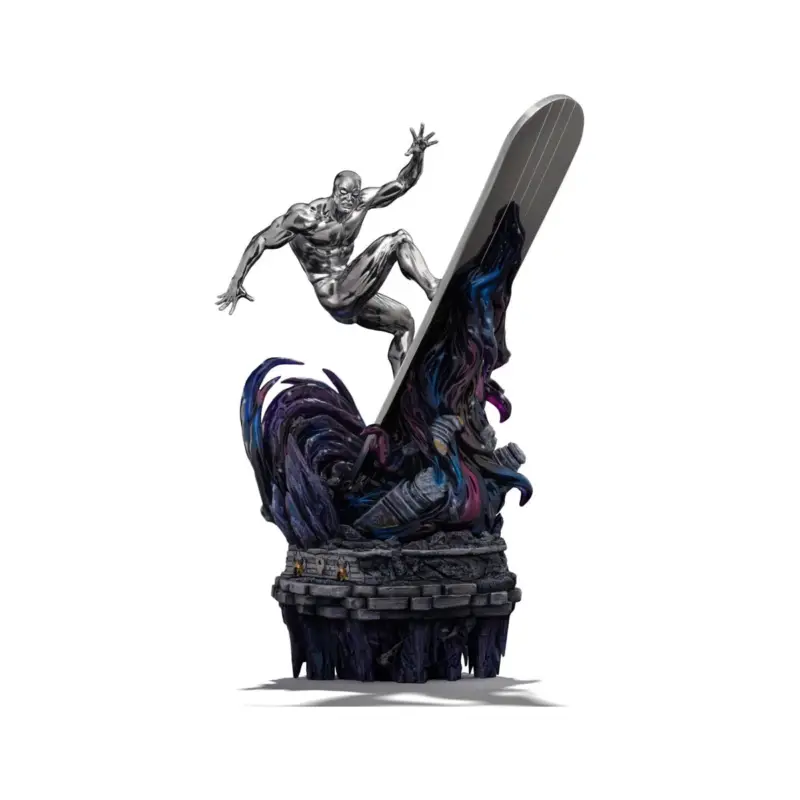 Marvel Comics Statuette Infinity Gauntlet Diorama 1/10 Art Scale Silver Surfer Deluxe 36 cm Goedkoop
