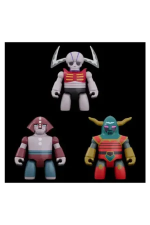 Finale Uitverkoop Mazinger Z Mechanical Beasts Brickroid S1 Set (3) - 5cm Figuurtje