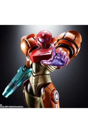 Rechtstreeks Van De Fabrikant Metroid Prime 4: Beyond Diecast figure Chogokin Samus Aran LED 21 cm Figuurtje