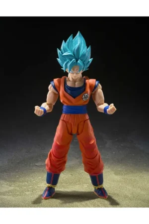 Merkproduct Dragon Ball Super Figure SHFiguarts Super Saiyan God Super Son Goku (Blue power transcending Limits) 15 cm
