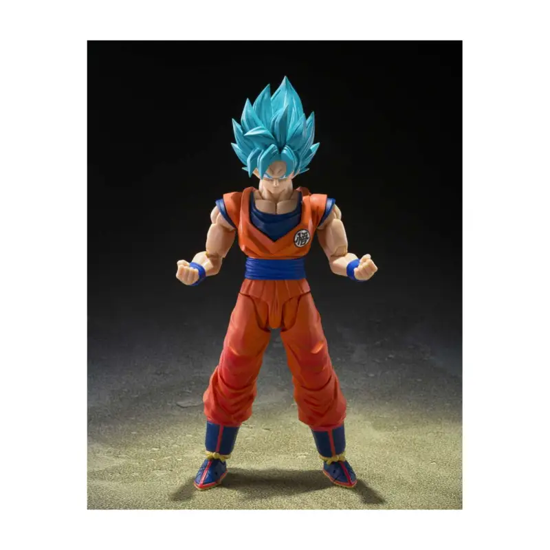 Merkproduct Dragon Ball Super Figure SHFiguarts Super Saiyan God Super Son Goku (Blue power transcending Limits) 15 cm