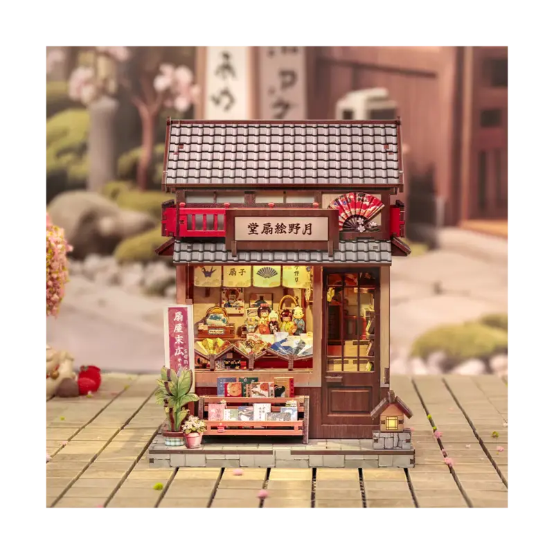 Gereduceerde Prijs MINIATURE HOUSE - DIY - Tsukino Eogi-Dou - 224 pieces + LED Lighting