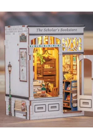 BOOK NOOK KIT - DIY - School Bookstore - 168 pieces + LED Lighting Hete Deal