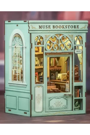 BOOK NOOK KIT - DIY - Librairie Muse - 201pc + LED Light Hoge Kwaliteit