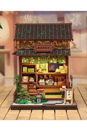 MINIATURE HOUSE - DIY- Kanmi-Dokoro Kurihara - 227pc + LED lighting Must-Have