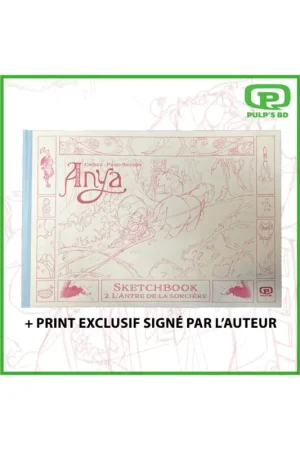 Superprijs Comic Book Sketchbook Anya Vol 2