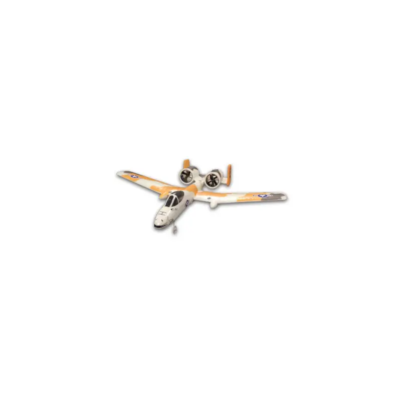 Op = Op A-10 Warthog Tuffoam R/C Power Plane elektrisch RC vliegtuig