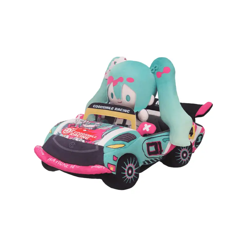 Actieprijs HATSUNE MIKU GT PROJECT - Hatsune Miku Racing 2025 - Plush Set 15cm