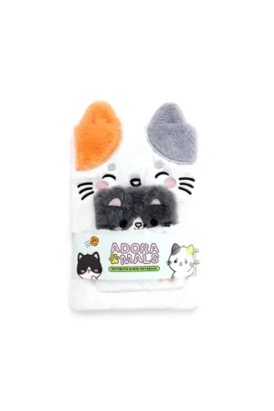 KAWAII - Lola the Kitten - Premium Plush Notebook + 1 Mini Must-Have