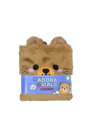 Koop Online KAWAII - Adoramals Mimi the Marmot - Premium Plush Notebook