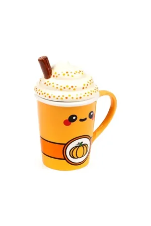 KAWAII - Spiced Pumpkin Latte - Mug + 3D Lid 325ml Premium