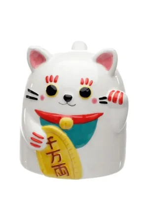 MANEKI-NERO - White - Mug + 3D Lid 500ml Korting