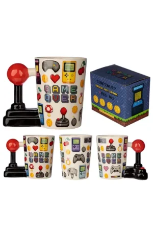 Superprijs GAME OVER - Joystick & Pixels - 3D Mug with Handle 400ml