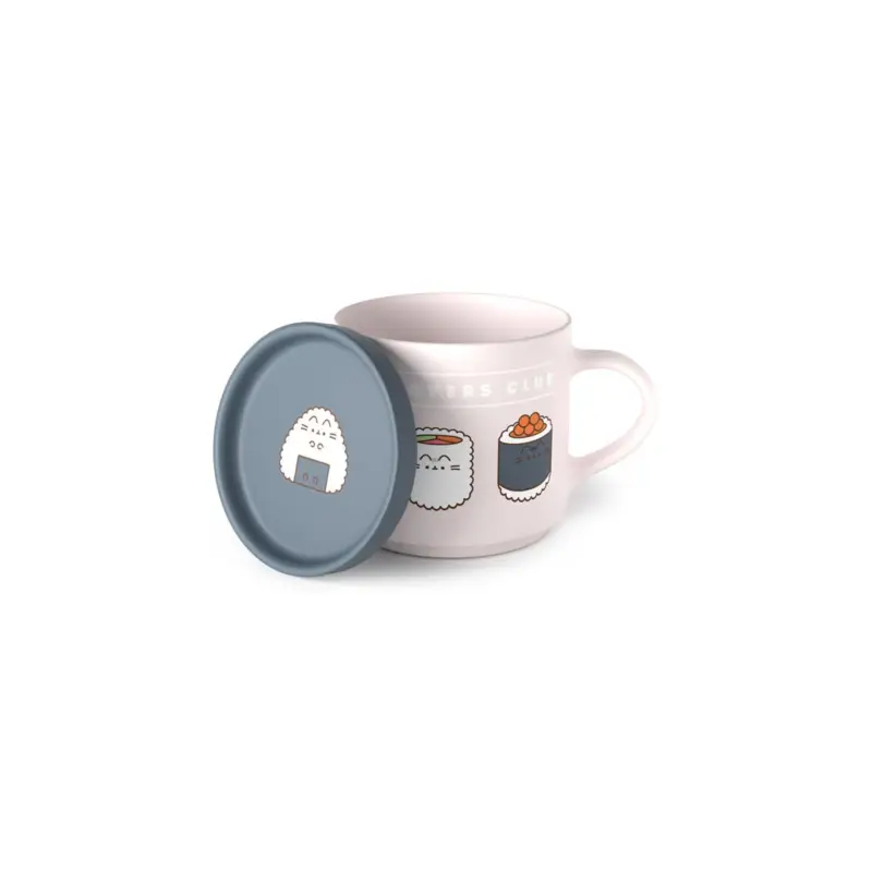 PUSHEEN - Sushi Lover - 420ml Mug Set + Cup Saucer Laatste Versie