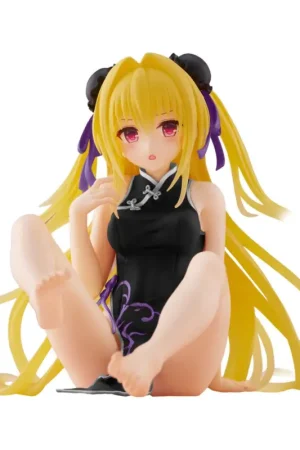 Uitverkoop To Love-Ru Darkness Figure Desktop Cute Figure Golden Darkness (China Dress Ver.) Renewal 13 cm