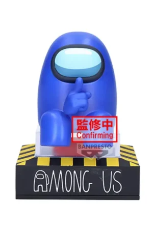 AMONG US - Blue - Monitor Top Figz Figure 10cm Figuurtje Nieuw