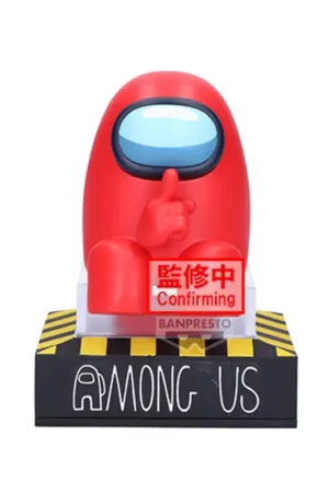 AMONG US - Red - Monitor Top Figz Figure 10cm Figuurtje Hete Deal