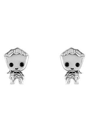 GROOT - 1 Pair of 925 Silver Stud Earrings Betaalbaar