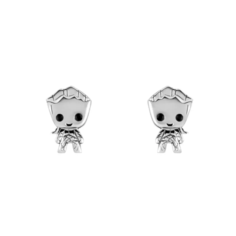 GROOT - 1 Pair of 925 Silver Stud Earrings Betaalbaar