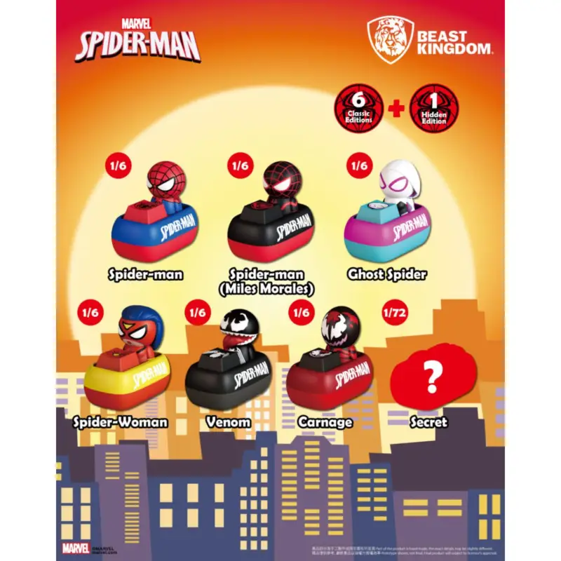 Lage Kosten SPIDER MAN - Keycaps - Blind Box Figure 5cm