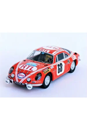 Nieuw Renault alpine a110 68 bruno saby/alain coppier rallye de l'herault 1972 Miniatuur