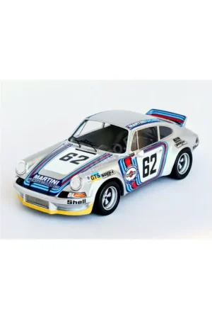 Porsche 911 carrera rsr 62 gijs van lennep 24h du mans 1973 Miniatuur Direct Beschikbaar