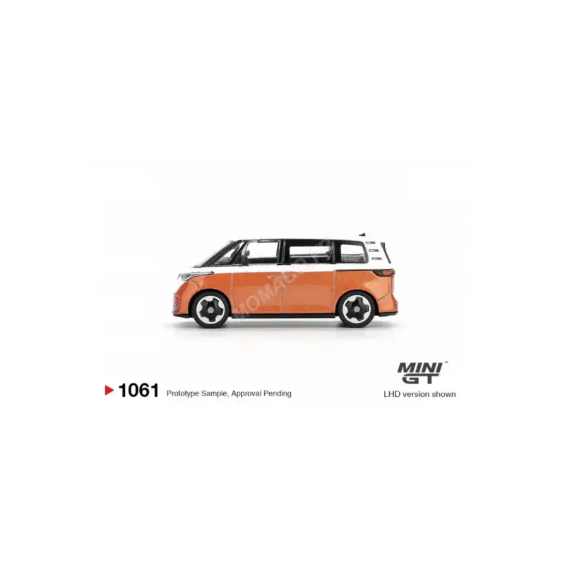 Aanbieding Volkswagen id.buzz caravelle 2024 "candy white / energetic orange" (blister edition) (lhd)